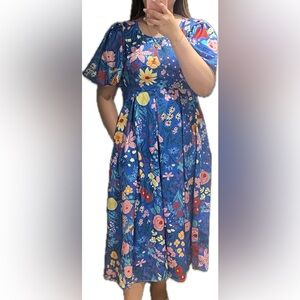 Beautiful blue smocked dress 💙